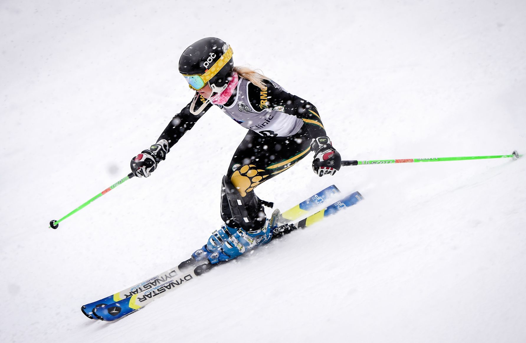 Rocky Ladies ski in the Stano Cup Series
